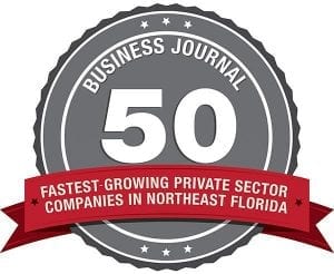 Jacksonville Business Journal's Fastest Growing Companies in 2013