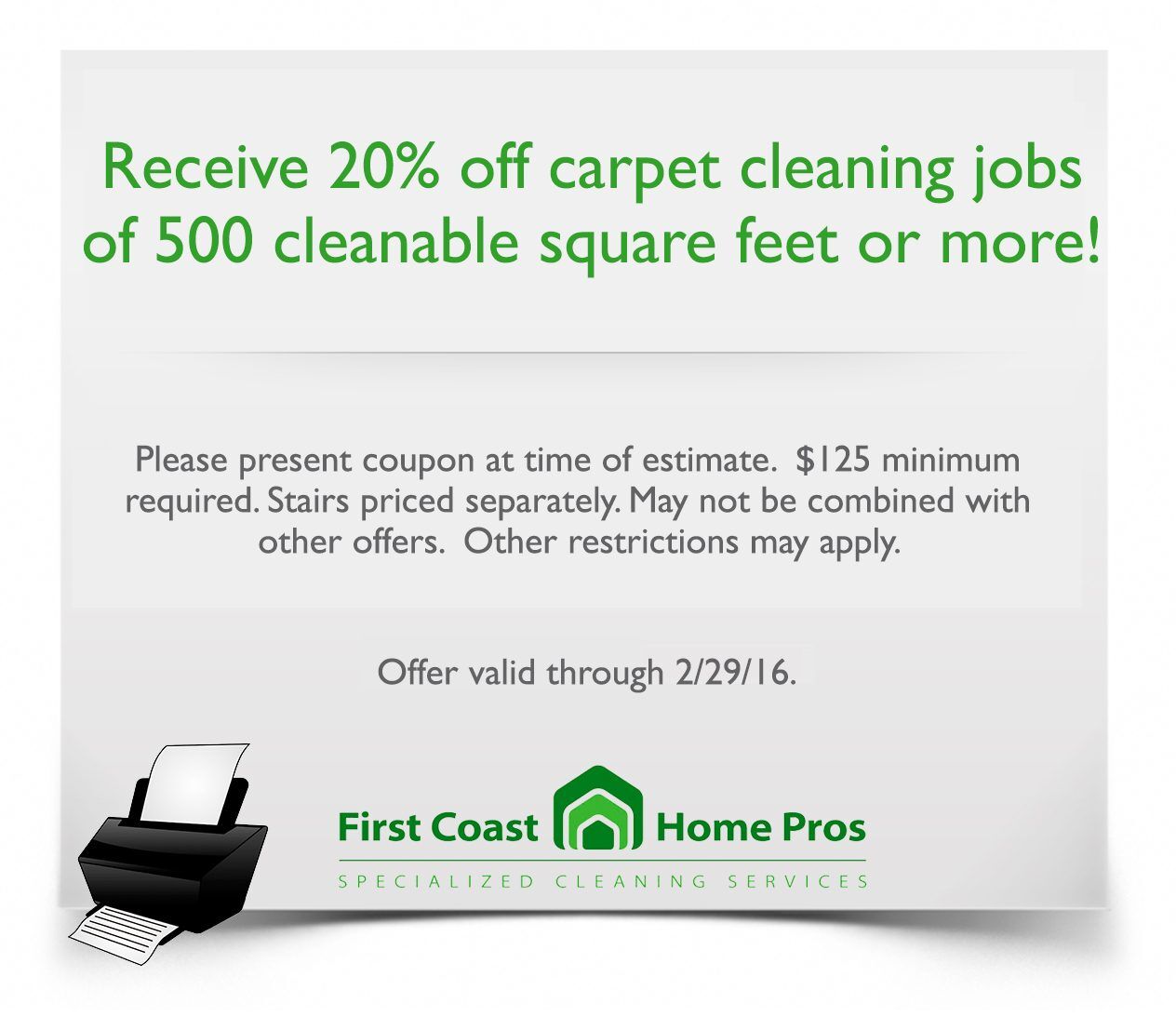 House Cleaning & Home Improvement Services Jacksonville, FL Carpet