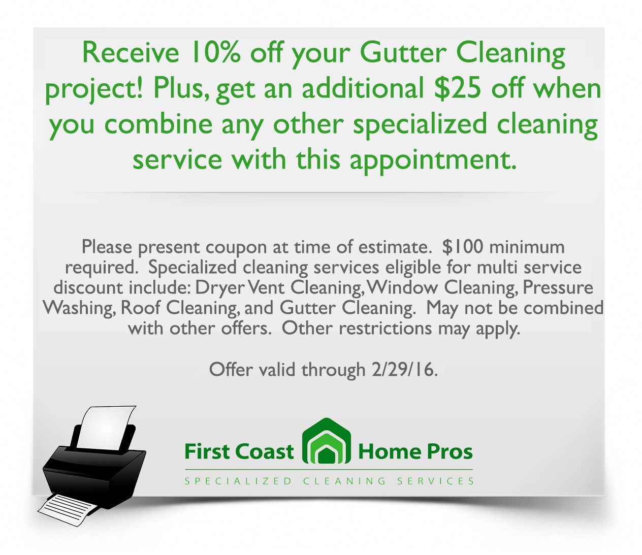 fchpguttercleaningcoupon House Cleaning & Home Improvement