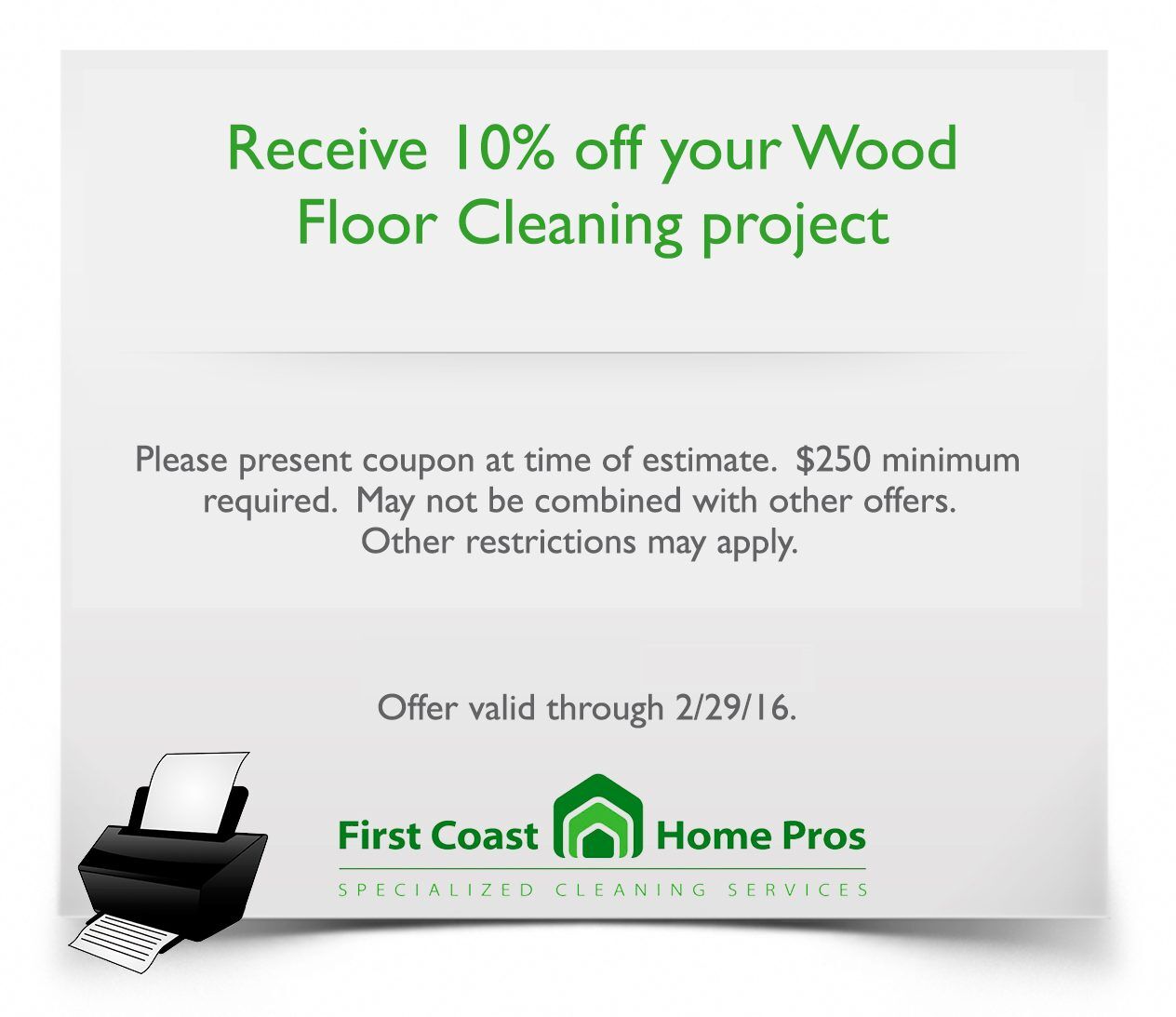 House Cleaning & Home Improvement Services Jacksonville, FL Wood floor